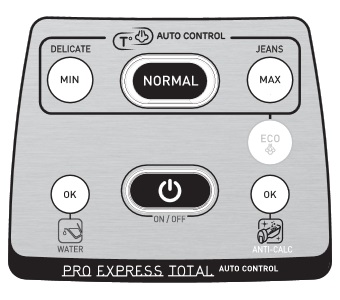 Centrale vapeur - Calor GV8955C0 - Commandes Centrale vapeur - Calor GV8955C0 - Commandes