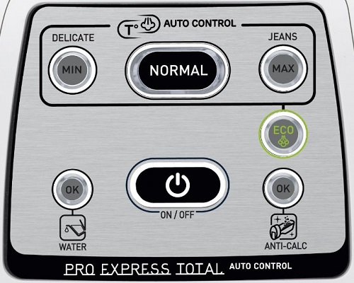 Centrale vapeur - Calor Pro Express Total GV8925C0 - Commandes